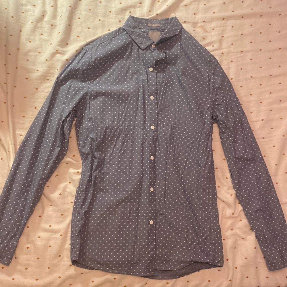Medium tall Slim fit button down dress shirt
